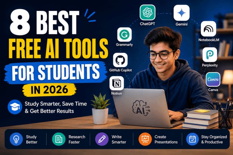 Best Free AI Tools for Students in 2026: 8 Actually Useful Picks